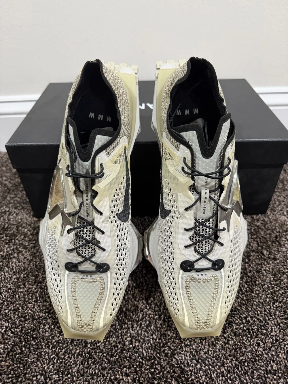Nike x MMW Matthew Williams 4 Zoom 2020 “Stone” Sneakers
